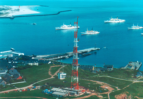 IBS Vermessung Antennenträger Helgoland